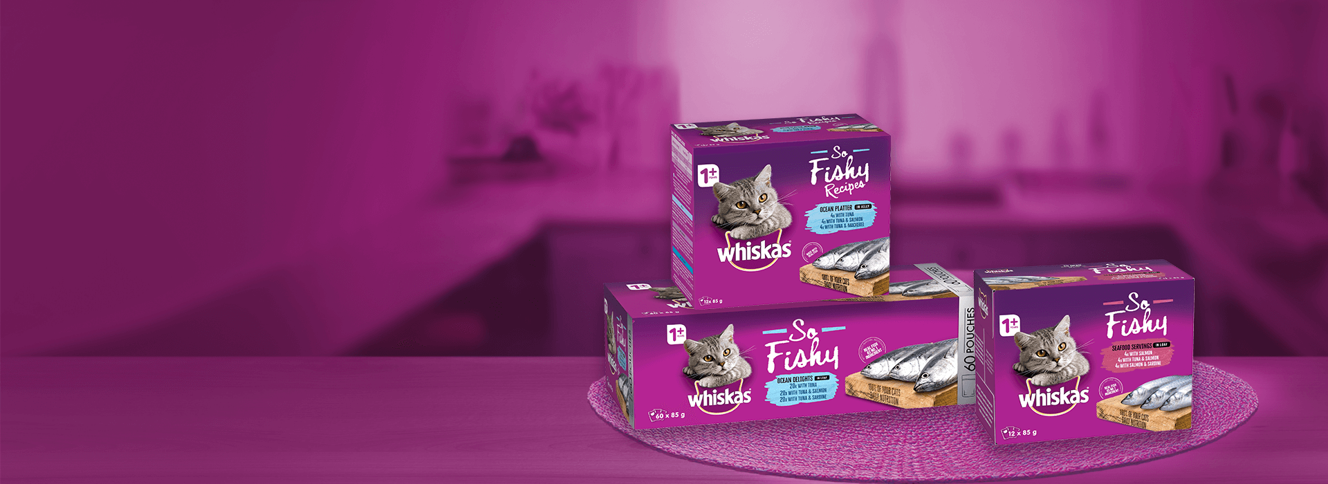 Whiskas so hot sale fishy