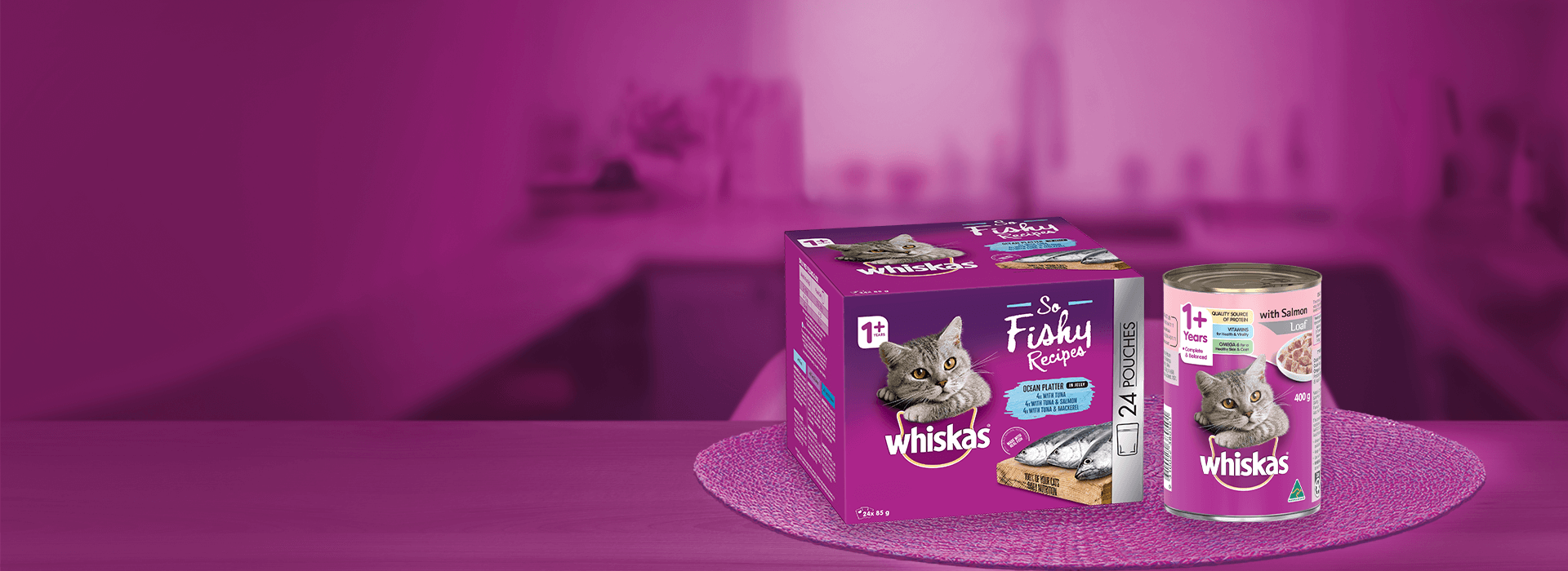 Wet Cat Food WHISKAS AU
