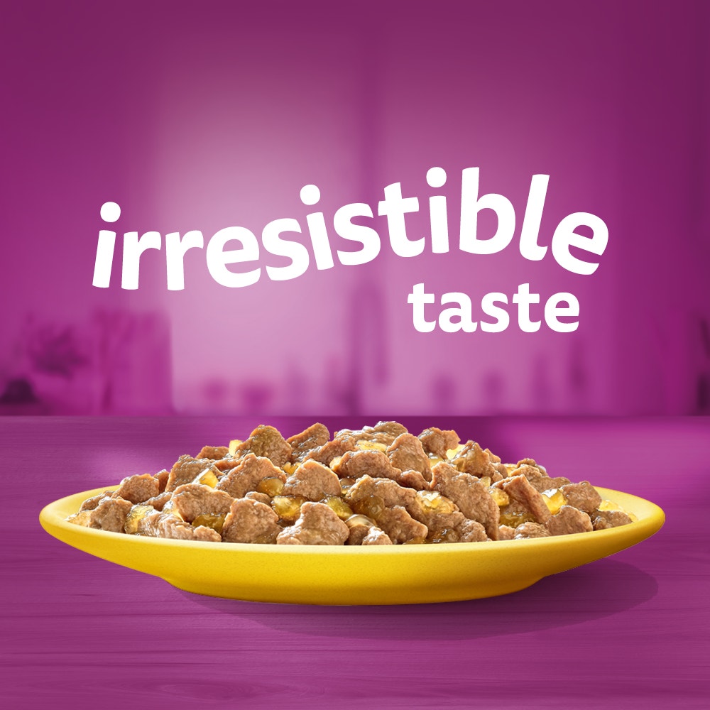 WHISKAS® 1+ Years Adult Wet Cat Food with Chicken Favourites In Jelly - 2