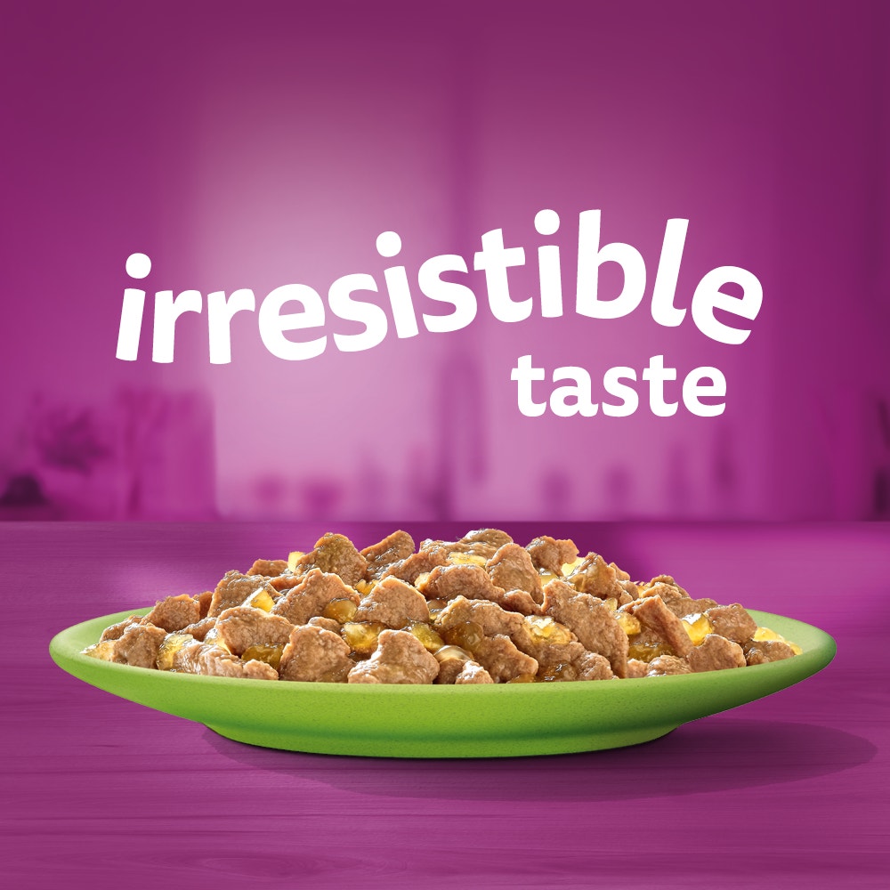 WHISKAS® 7+ Years Adult Wet Cat Food Mixed Favourites In Jelly 12x85g Pouch - 2