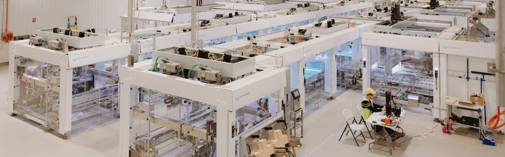 Wodonga Factory equipment producing Whiskas cat food pouches