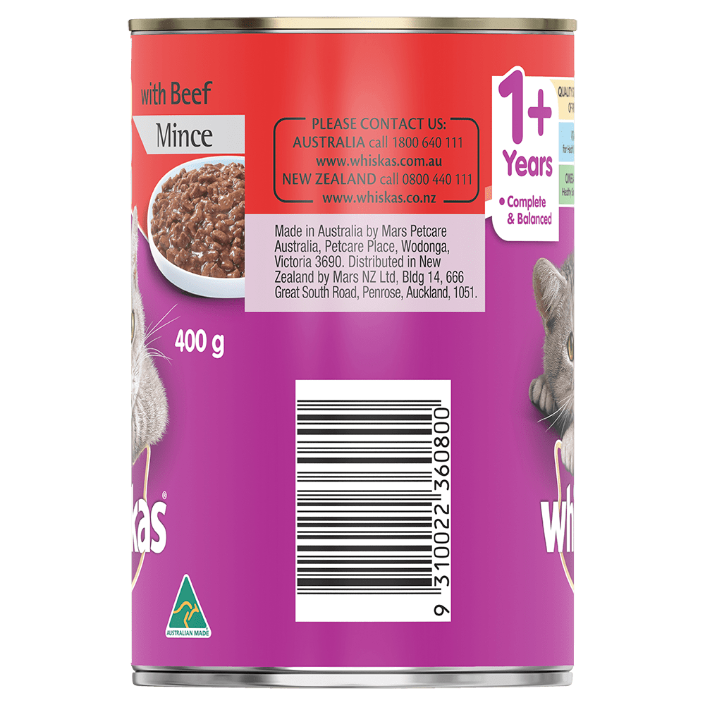 WHISKAS® 7+ Years Adult Dry Cat Food with Tuna & Sardine Flavours - 2