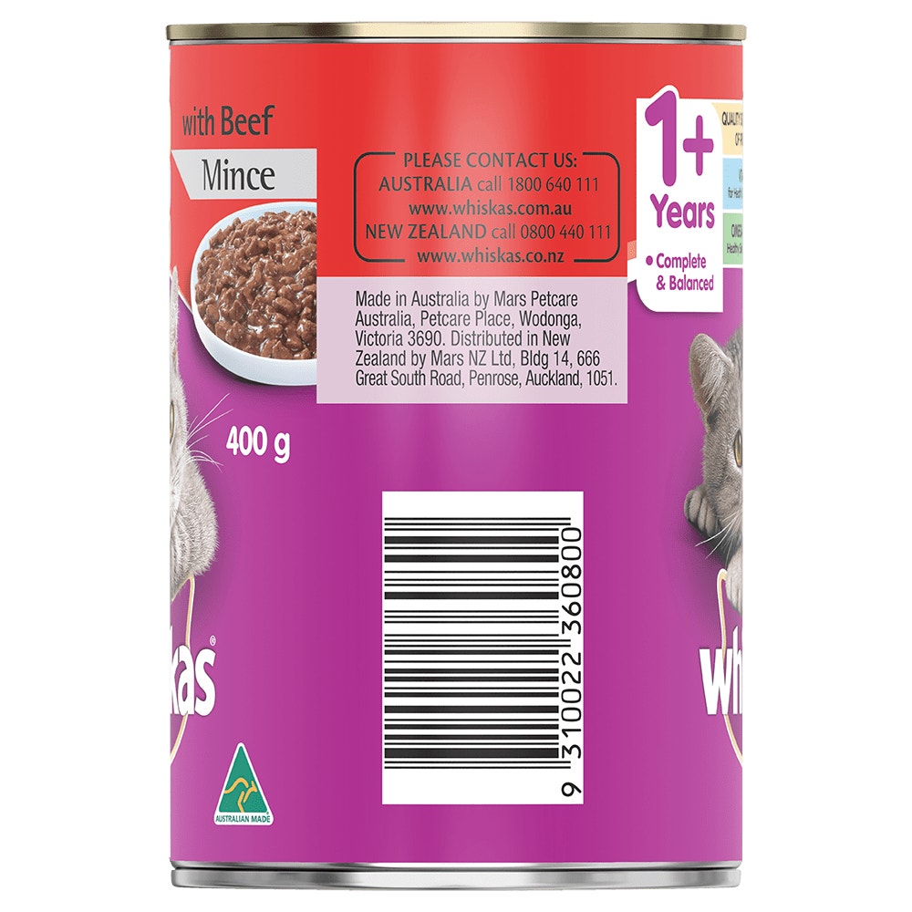 Adult Dry Cat Food with Tuna & Sardine WHISKAS® AU