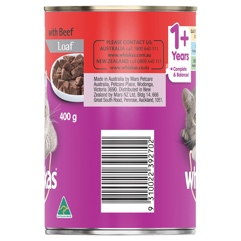 Whiskas in can store