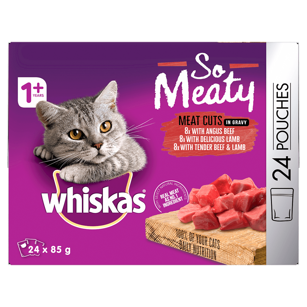 Real meat hot sale cat food