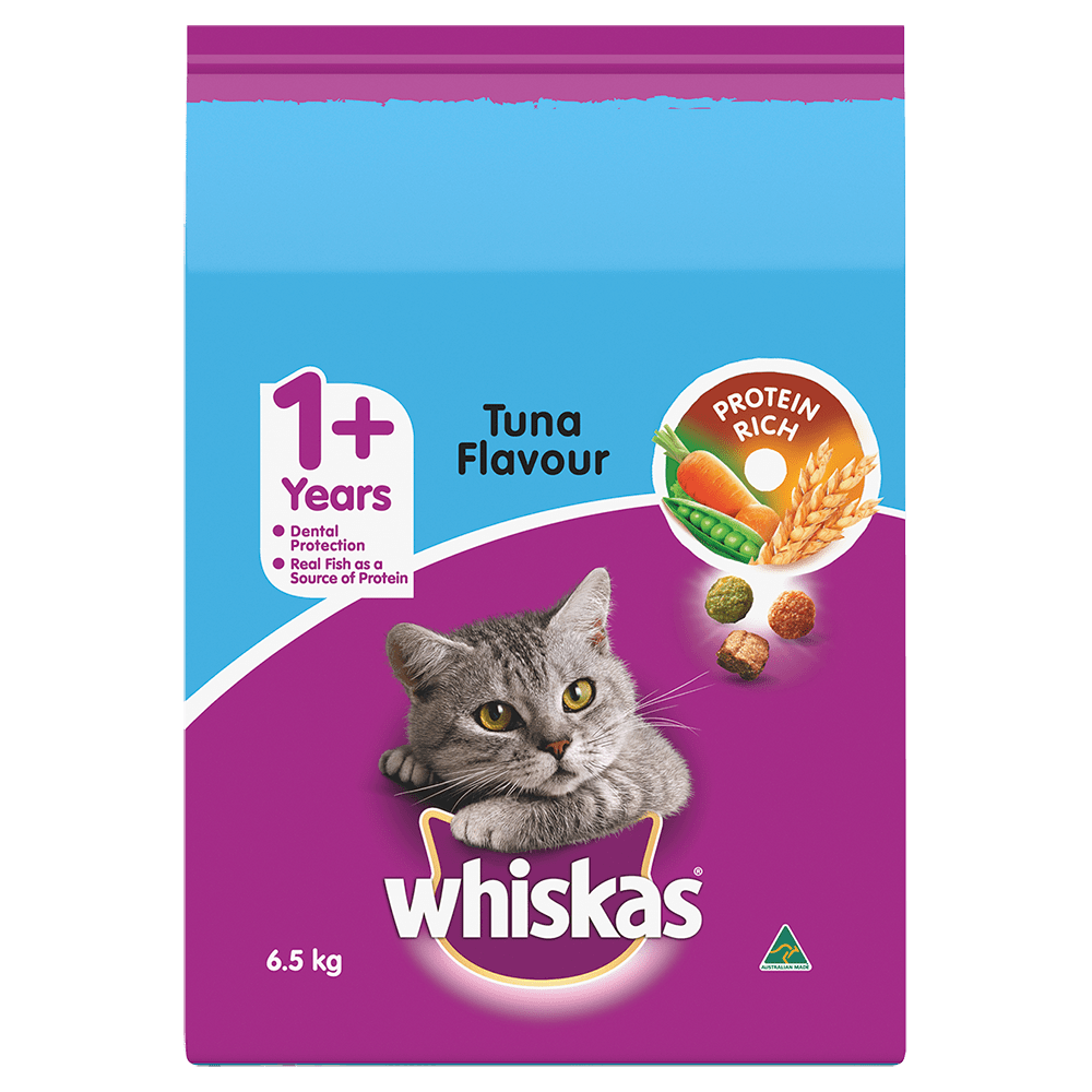 Adult Dry Cat Food with Tuna WHISKAS® AU